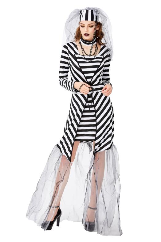 F1942 Women Prisoner Bride  Costume